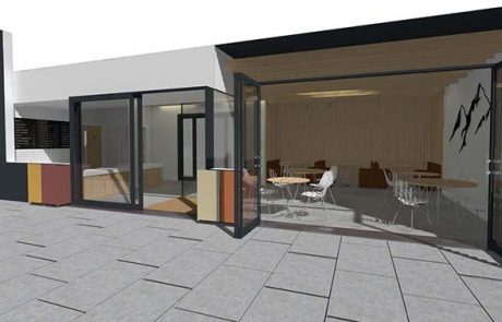 Threehills cafe interior